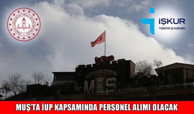 Muş'ta kamu alanlarında 34 kişiye iş fırsatı