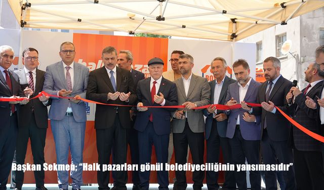 Erzurum’da Gönül Belediyeciliğinin Yeni Adımı: Dördüncü Halk Pazarı Sanayi Semti’nde Açıldı