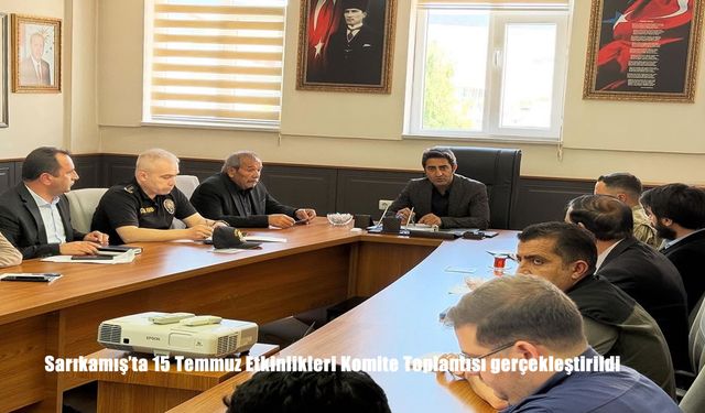 Sarıkamış’ta 15 Temmuz Demokrasi ve Milli Birlik Günü Hazırlıkları Başladı