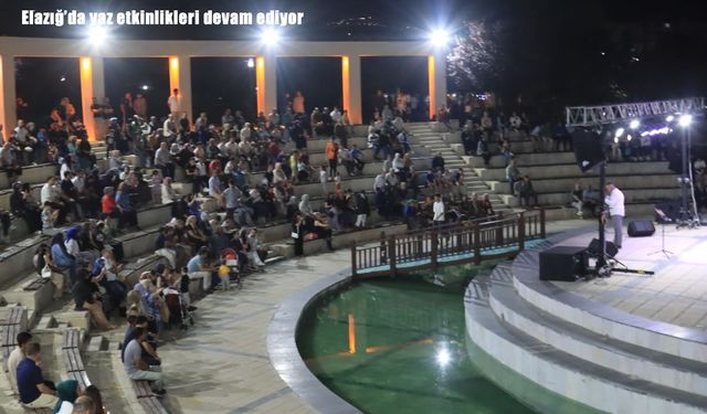 Elazığ Belediyesi Yaz Etkinlikleri kentte renkli görüntülere sahne oluyor