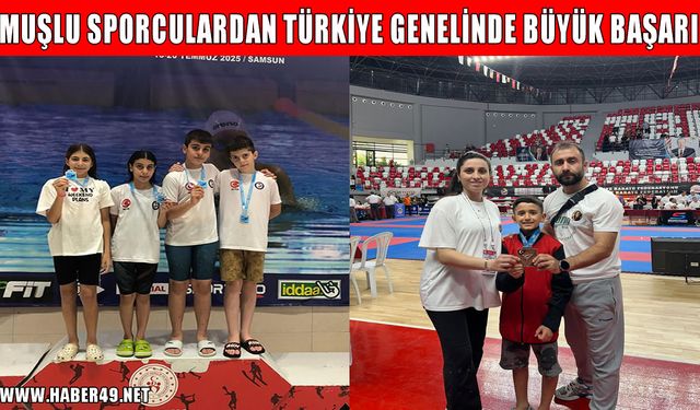 Muş’un spor altyapısı başarılarla taçlanıyor: Genç sporcular derecelerle dönüyor