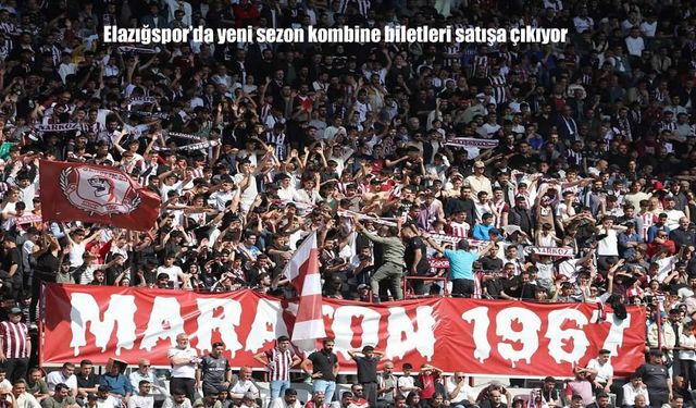 Elazığspor’da Kombine Heyecanı Başlıyor: Taraftarlar Tribüne Dönüyor