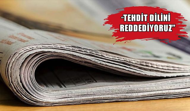 TGC, TÜRKYAYBİR, TGS, TYS ve PEN Türkiye’den ortak açıklama: “Tehdit dilini reddediyoruz”