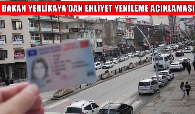 Muşlu sürücüleri yakından ilgilendiren açıklama: Ehliyet yenileme süresi yeniden uzatıldı mı?