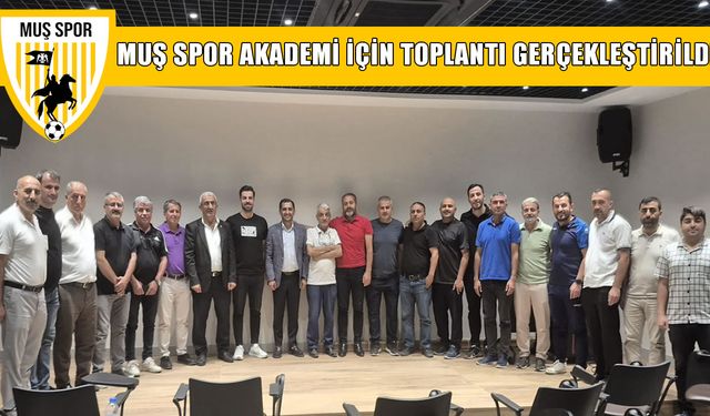 Muş Spor Akademi kuruluyor: Gençlere profesyonel futbolun kapıları aralanıyor