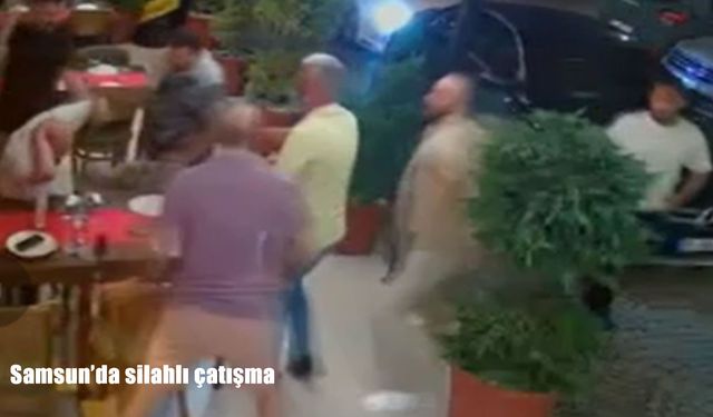 Atakum’da gece saatlerinde silahlı çatışma: 2 kişi yaralandı