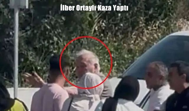 İlber Ortaylı’nın bulunduğu araç Balıkesir’de kaza yaptı: Şoförler arasındaki tartışmada Ortaylı araya girdi