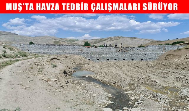Korkut’ta havza tedbir çalışmaları devam ediyor