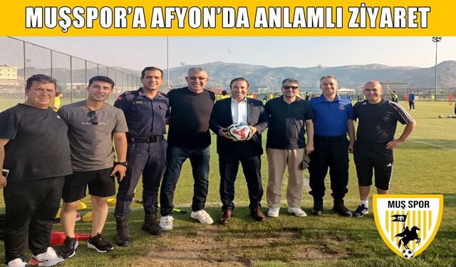 Muşlular Afyon kampında da Muşspor'u yalnız bırakmadı