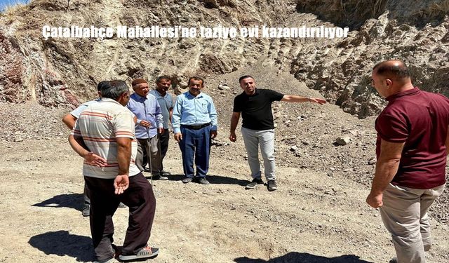 Malatya Akçadağ Çatalbahçe Mahallesi’ne Yeni Taziye Evi Kazandırıyor
