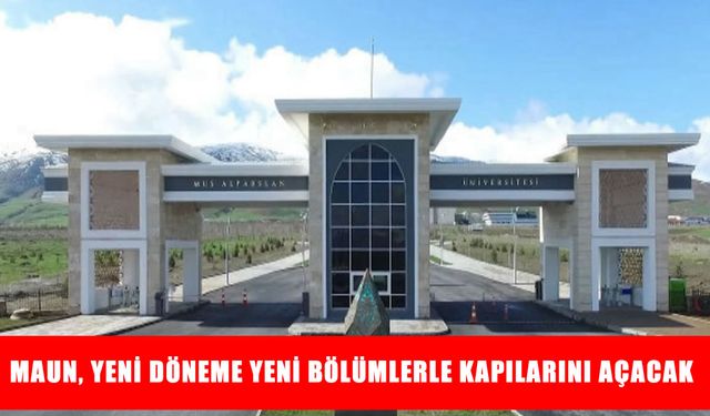 Muş Alparslan Üniversitesi’nde yeni açılan bölümler 2026 rehberi