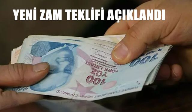 Son dakika: Memur ve emekliye yeni zam teklifi açıklandı