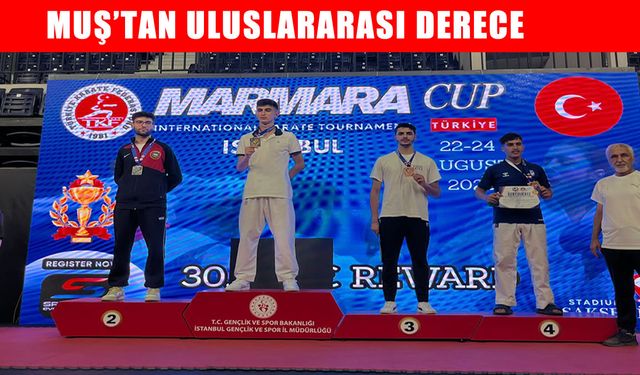 Muşlu genç karatecilerden uluslararası derece