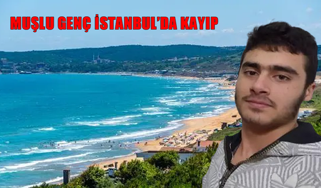 Muşlu genç İstanbul’da kayıp: Şahap Erol'dan 2 gündür haber yok
