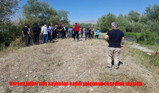 Karasu Nehri’nde Feci Kaza: Kaybolan Kadının Cesedine Ulaşıldı