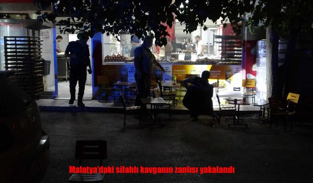 Malatya’da Silahlı Kavganın Zanlısı Yakalandı: 2 Yaralı, Ruhsatsız Silah Ele Geçirildi