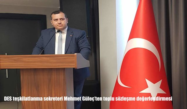 Mehmet Güleç’ten Toplu Sözleşme Mesajı: “Tasarruf Memur ve Emekli Üzerinden Yapılmamalı”