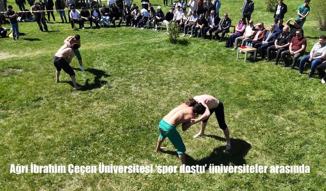 Ağrı İbrahim Çeçen Üniversitesi, YÖK’ün Spor Dostu Kampüs Programında Zirvede Yer Aldı