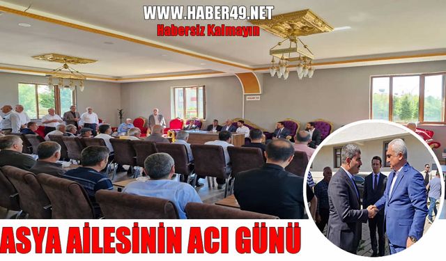 Muş Valisi Çakır’dan Asya ailesine taziye ziyareti