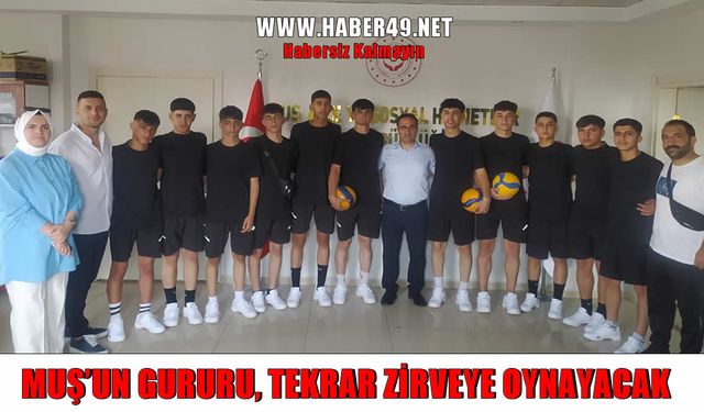 Muş’un şampiyon çocukları yeniden sahada
