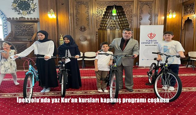 Van İpekyolu’nda Yaz Kur’an Kursları Coşkulu Kapanış Programıyla Tamamlandı