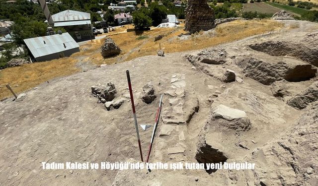 Elazığ Tadım Kalesi ve Höyüğü’nde Tarihe Işık Tutan Yeni Arkeolojik Bulgular