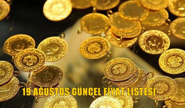 Muş’ta altın fiyatları yükselişte: İşte 19 Ağustos 2025 fiyat listesi