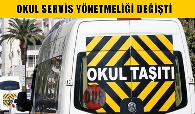 Okul Servis Araçları Yönetmeliğinde Kritik Değişiklikler Yürürlüğe Girdi