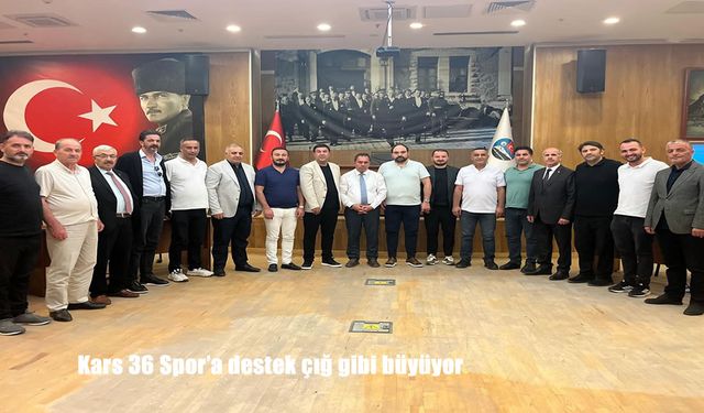 Kars 36 Spor’a Dev Destek: Yeni Sezona Güçlü Başlangıç