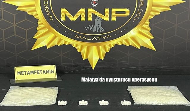 Malatya’da uyuşturucu operasyonu: 2 şüpheli gözaltında