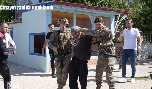 Erzincan’da cinayet zanlısı tutuklandı