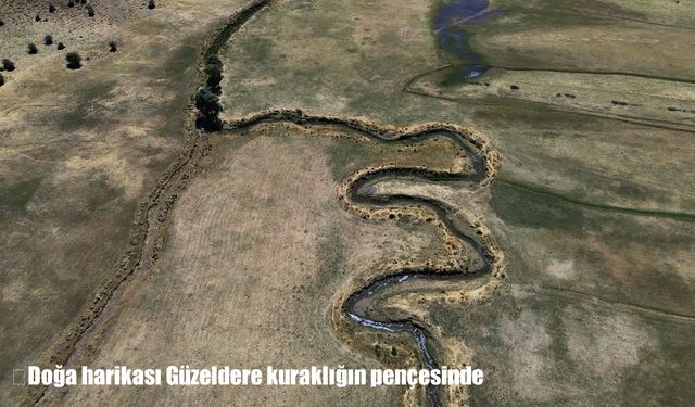 Bitlis’in Doğa Harikası Güzeldere Kuraklıkla Karşı Karşıya