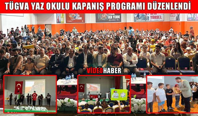 Bulanık’ta TÜGVA yaz okulu kapanış programı düzenlendi