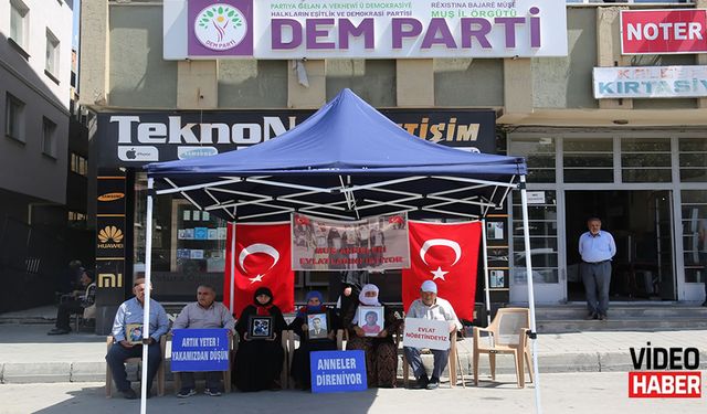 Muşlu ailelerin evlat nöbeti sürüyor: “Herkes kardeş olsun”