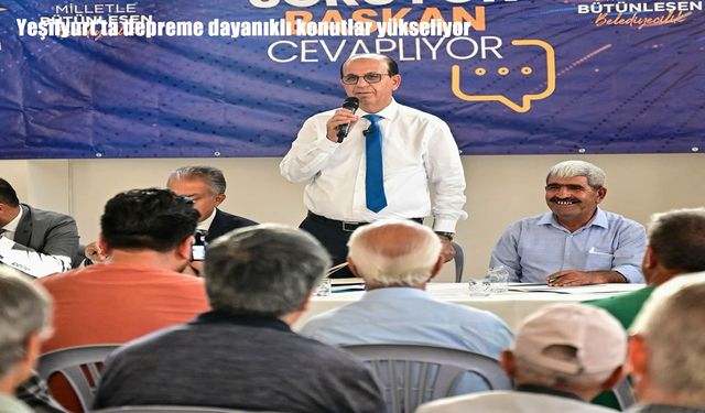 Yeşilyurt’ta depreme dayanıklı konutlar yükseliyor: Banazı, Konak ve Horata bölgelerinde yeni dönem