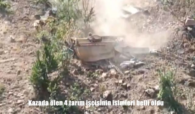 Sivas'ta tarım işçilerini taşıyan minibüsün uçuruma yuvarlandı: 4 işçisi hayatını kaybetti