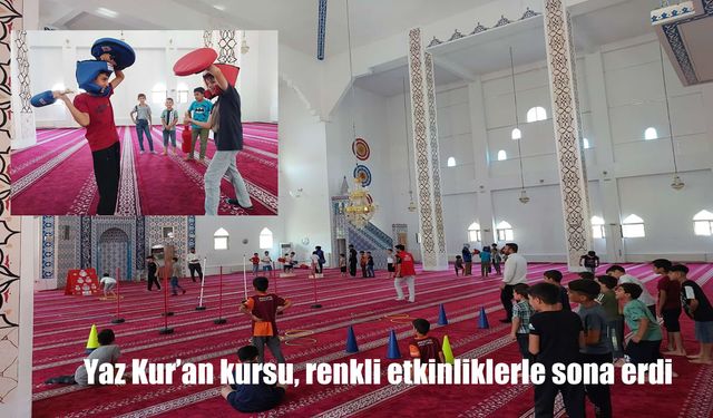 Palu’da yaz Kur’an kursu etkinliklerle sona erdi