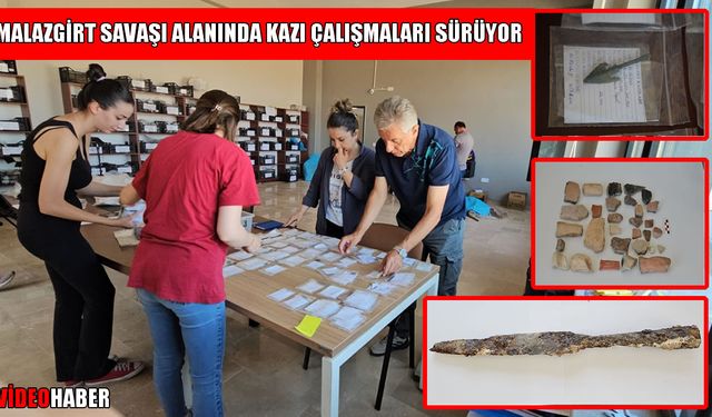Malazgirt Savaşı alanında kazılar devam ediyor: "Şehitlerimizin bulunması söz konusu"