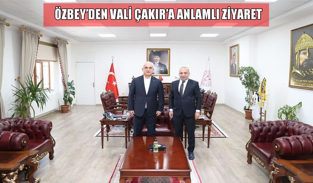 Gündem yerel basın: MGC Başkanı Özbey'den Muş Valisi Çakır'a ziyaret