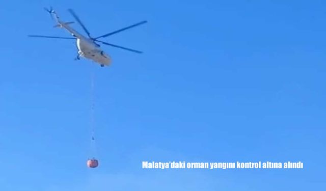 Malatya Doğanyol'daki Orman Yangını Kontrol Altına Alındı