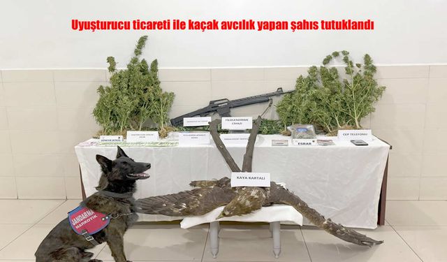 Tunceli’de Uyuşturucu Ticareti ve Kaçak Avcılık Yapan Şahıs Tutuklandı