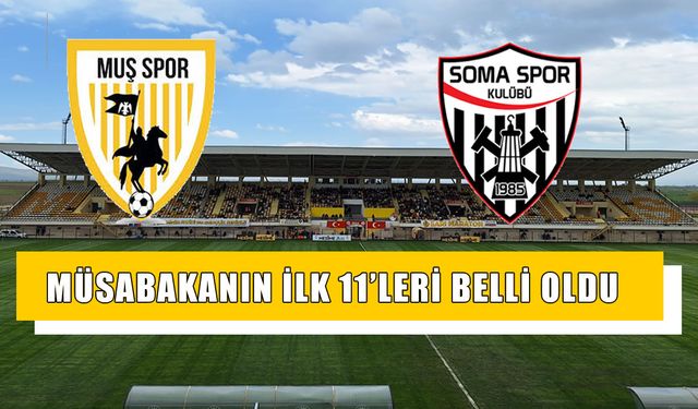 Muşspor-Somaspor maçının kadrosu açıklandı