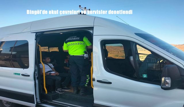 Bingöl’de Okul Çevreleri ve Servis Araçlarına Jandarma Denetimi Arttırıldı