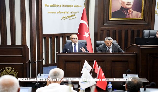 Malatya MASKİ’den 2,4 Milyar TL’lik Yatırım Müjdesi