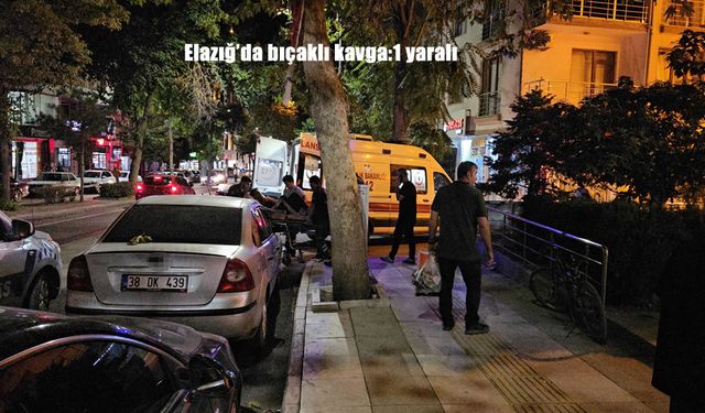 Elazığ’da Bıçaklı Kavga