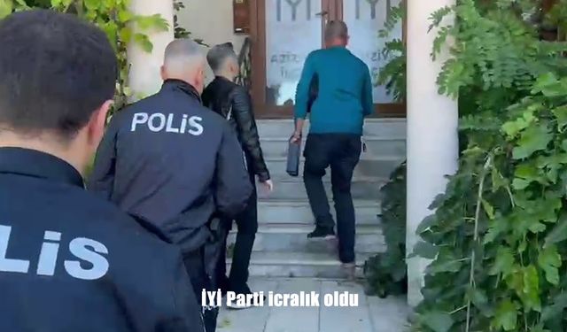 İYİ Parti Aziziye İlçe Başkanlığı İcralık Oldu: Kiralık Villa Polis Eşliğinde Boşaltıldı
