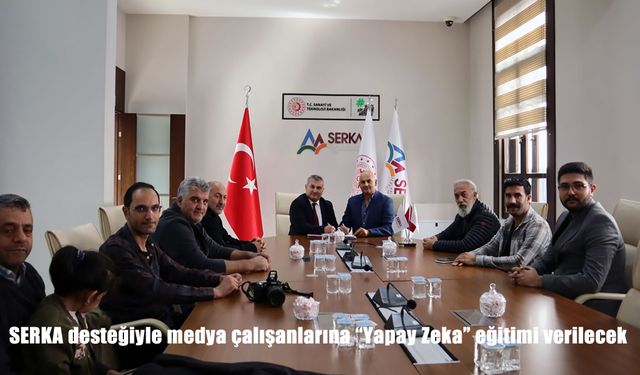 SERKA Desteğiyle Kars ve Ardahan Medya Çalışanlarına Yapay Zeka Eğitimi Başlıyor