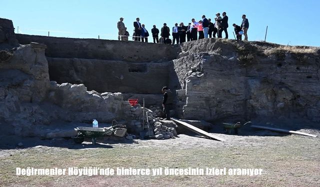 Erzurum’da Tarihe Yolculuk: Değirmenler Höyüğü’nde Binlerce Yıl Öncesine Ait İzler Ortaya Çıkıyor