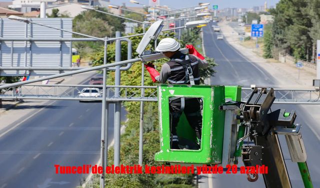 Elektrik Kesintileri Yüzde 20 Azaldı