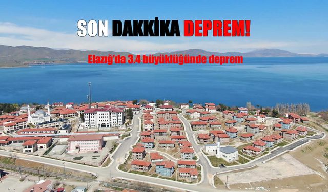Son Dakika Deprem!